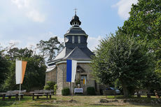 Nachfeier des Mährisch-Neustädter Wachsstockfestes an der Weingartenkapelle (Foto: Karl-Franz Thiede)